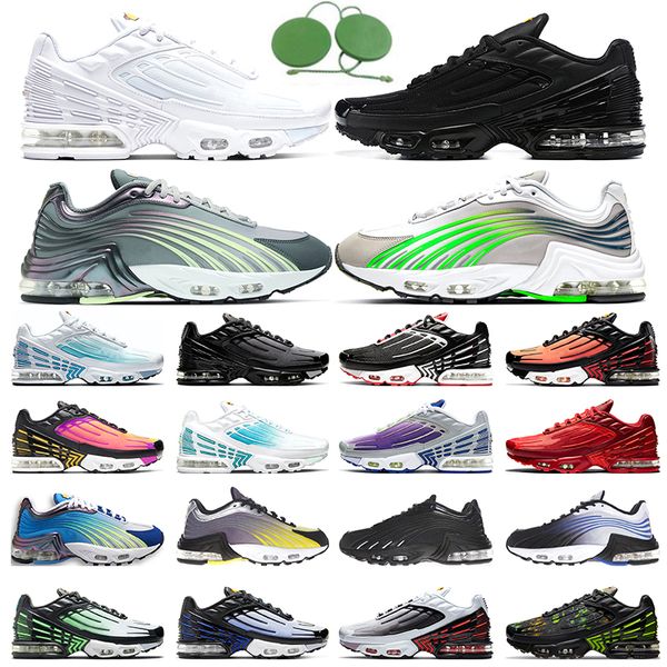 

2021 air max plus 2 3 airmax men women running shoes triple black white purple nebula aqua laser blue ghost green iron man obsidian fashion