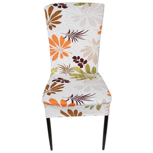 

printed spandex stretch dining chair covers restaurant weddings banquet el covering protector slipcover decor ic877066