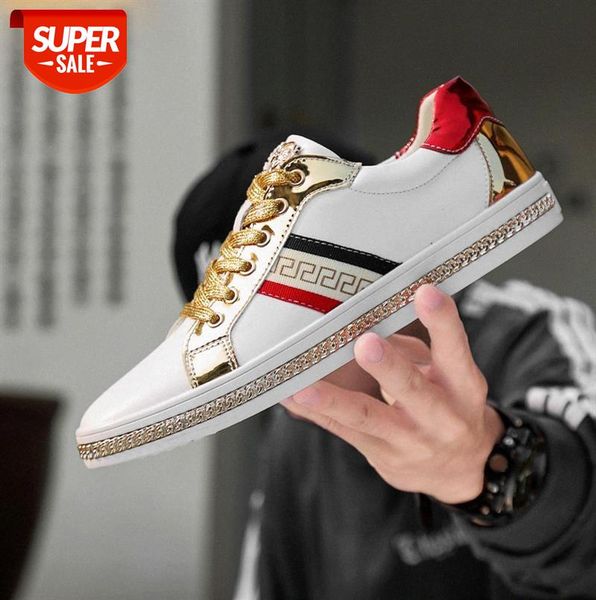 

european fashion men's shoes, and american board casual leather low-shiny all-match trendy shoes #na2d