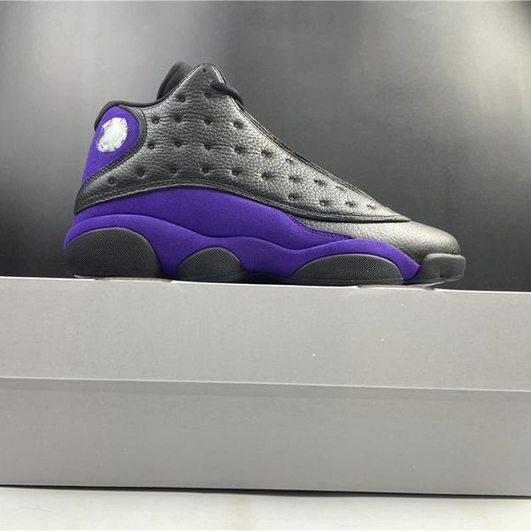

air 13 court purple black white dj5982-015 13s xiii men sports casual shoes sneakers qulaity kicks trainers with original box chaussure