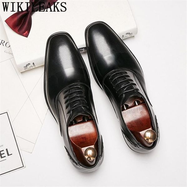 

dress shoes mens office leather black suit men italian for oxford wedding zapatos de hombre vestir formal