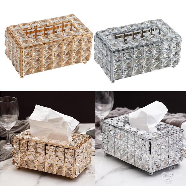 

tissue box covers elegant rectangle decorative napkin toilet paper storage holder container case kitchen home vanity decor boxes & napkins