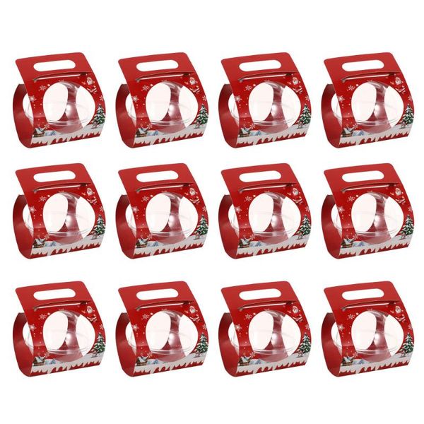 

gift wrap 12 sets of spherical cake packaging boxes mousse baking supplies