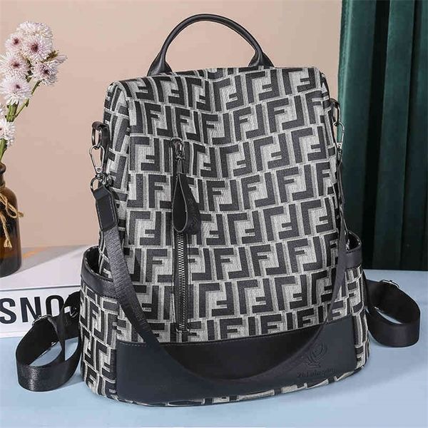 

factory store shop new soft leather backpack women's summer large capacity waterproof small backpack fashion light travel schoolbag