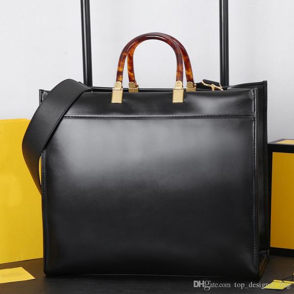 

leather handbags men women universal shoulder bags letter decoration large capacity crossbody bag classic beautifulbagstore