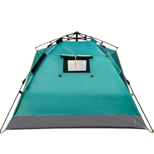 

outdoor rainproof tent double three-window automatic quick-opening camping tents and shelters