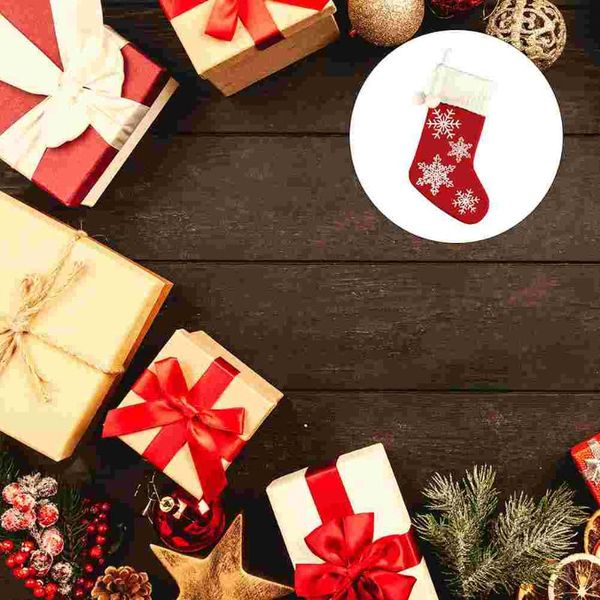 

christmas decorations 1pc accessories stocking festival pendant sock