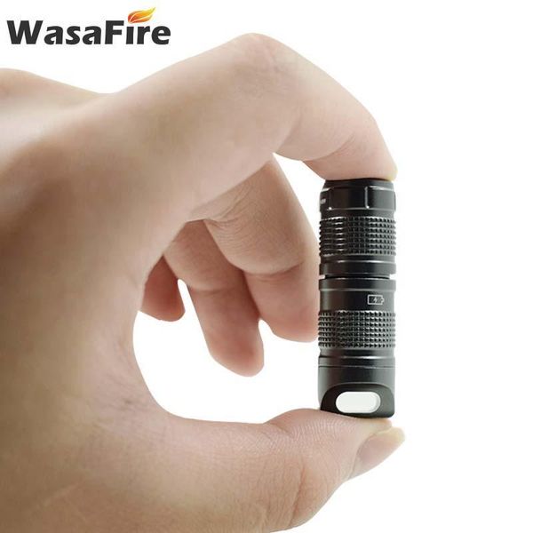 

super small lantern pocket mini led usb rechargeable portable waterproof white light keychain torch by 10180 battery bike lights