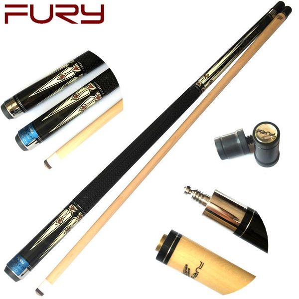 

fury zs-1 decal pool cues 11.75mm/12.75mm 148cm billiard cue stick maple wood wholesale billiards accressories