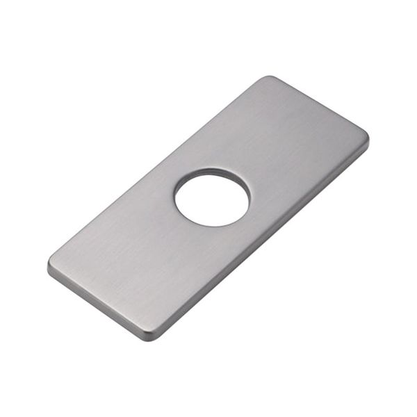 

hardware bathroom vanity sink modern escutcheon rectangle stainless steel kitchen faucet toilet hole cover deck plate decorative faucets