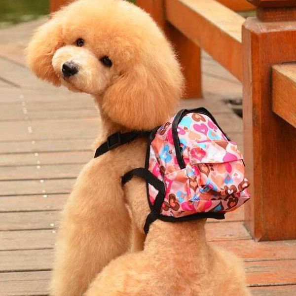 

dog car seat covers canvas pet backpack harness bag travel carrier portable teddy puppy cat school with leash traction rope supplies