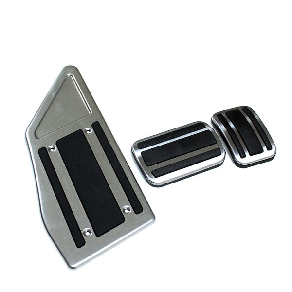 

for 3008 5008/gt 2019 at/mt car accelerator brake pedal footrest pedals plate interior protection accessories