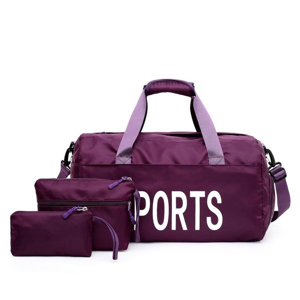 

waterproof outdoor travel bag 2021 dry wet separate gym bags for fitness large capacity composite with shoses pocket xa663f duffel