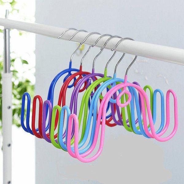 

creative stainless steel s-type small hook multi-function home balcony bathroom children shoes drying rack hangers & racks