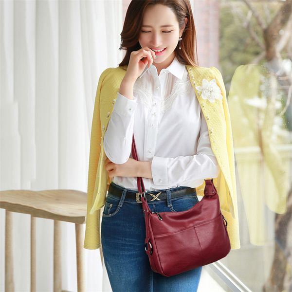 

luxury handbags designer soft leather s for women crossbody messenger ladies vintage shoulder bag famous brand lj210203