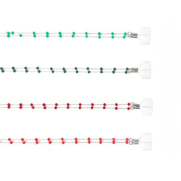 Óculos de sol quadros de cristal link corrente bluetooth fone de ouvido anti-perdido acessório de protetor para airpods óculos colar de banda