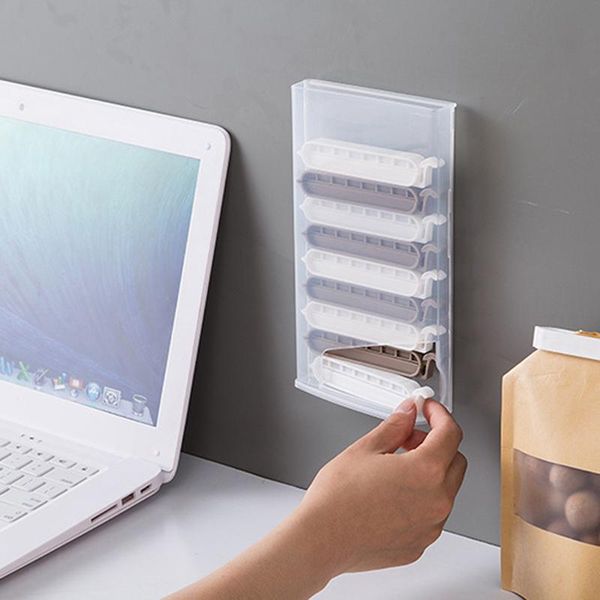 

bag clips 10pcs/set plastic sealing clip snack fresh food clamp kitchen vacuum