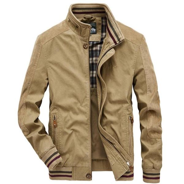 

men's jackets winter jacket men military coats stand collar plus size m-5xl windbreaker mens clothing cotton coat chaquetas hombre, Black;brown