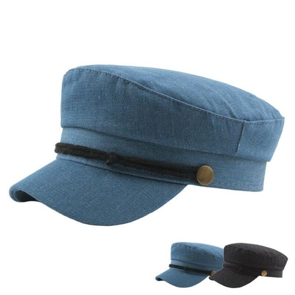 

visors casual sunscreen vintage hats for women men twill cotton cap 2021 unadjustable sun snapback, Blue;gray