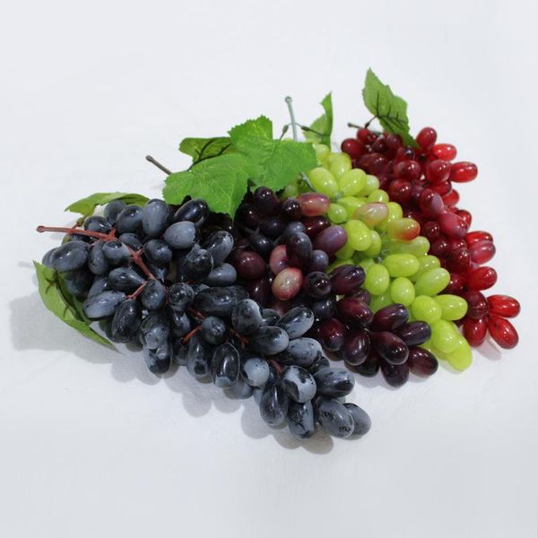 

1pc artificial plant simulation fruit grapes garden plastic fake decorative home wedding party decor decoration