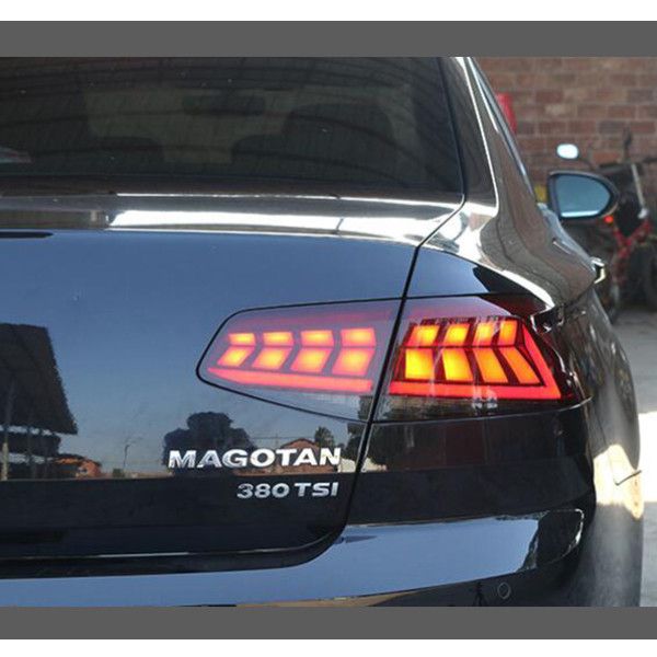 Estilo de carro para vw passat b8 luzes de cauda 2015-2019 TAILLAMP LED Drl Dynami Sinal freio Auto Acessórios Automóveis