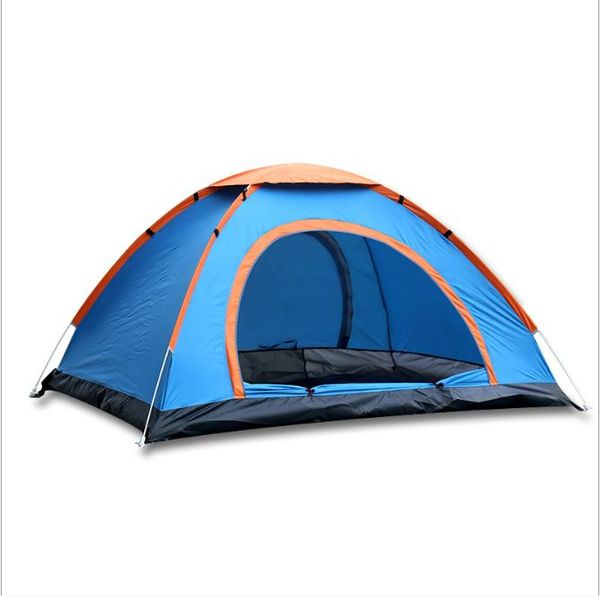 

3-4 person outdoor quick automatic open tents double layers tent waterproof camping hiking ultraviolet-proof sun shelter and shelters