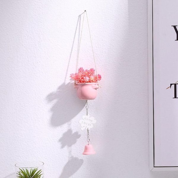 

wind chimes hanging decor simulation plant potted crafts ornaments for home car dtt88 decorative objects & figurines