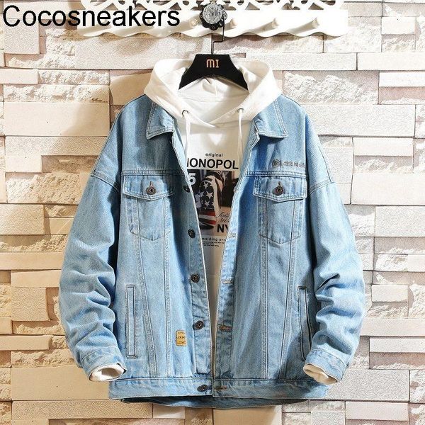 

men's jackets fall denim jacket blue, Black;brown