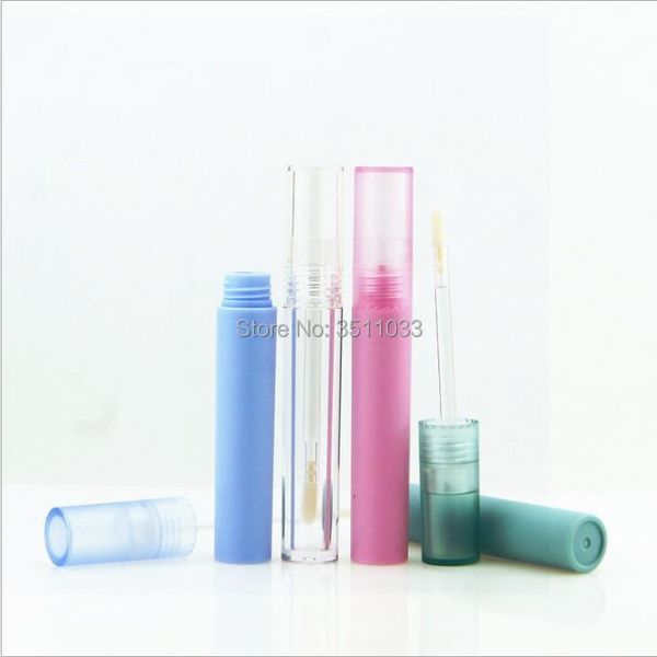 

storage bottles & jars 10/25/100pcs 5ml empty blue pink green lip gloss clear wand tubes diy makeup cosmetic glaze filling shell contai