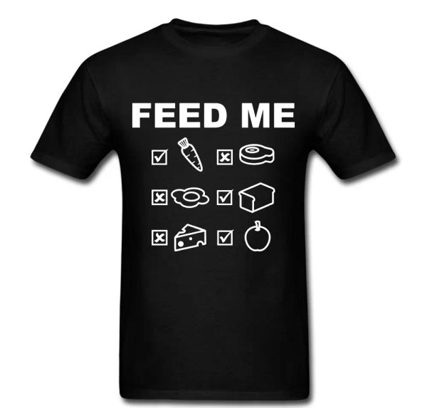 

Feed Me Vegan Carrot Apple Bread T shirt tee, White;black