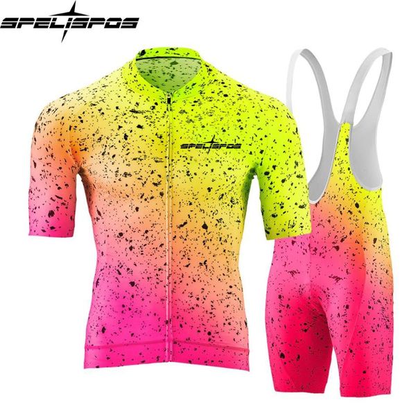 

racing sets aero cycling jersey suit men summer bike clothing set quick dry cycle pro team kit bib shorts wear maillot road ciclismo, Black;blue