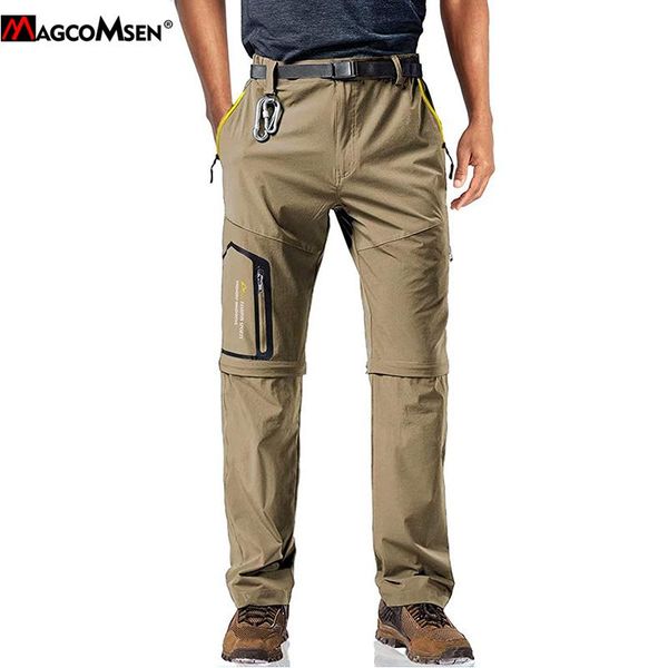 

summer men's quick dry pants convertible short sun protection military tactical trousers male work hiking, Black