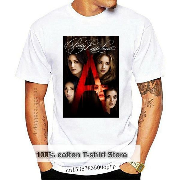 

men's t-shirts women's classic 100% cotton t-shirt with pretty little liars, White;black
