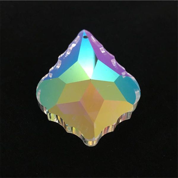 

chandelier crystal 50*34mm 50pcs ab glass shape pendants for lighting decoration