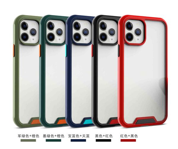 

simple and personalized apple 12 xs pc + tpu two in one case for iphone 13