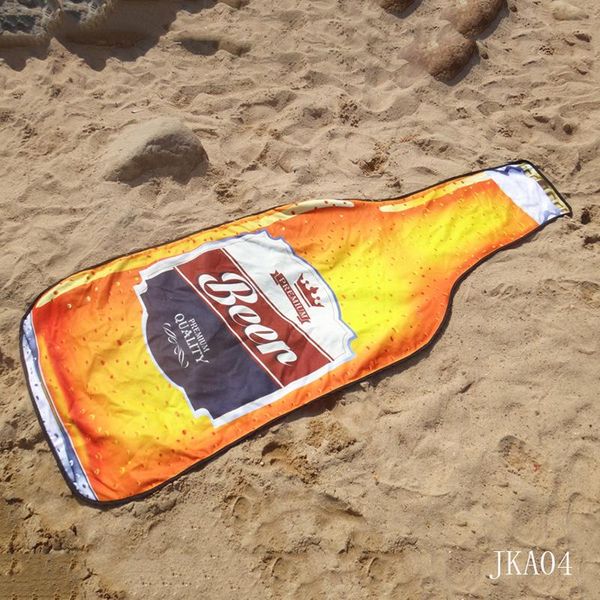 

scarves 150x100cm customized microfiber irregular beach towel us flag beer coffee drink watermelon cream car print shawl yg501, Blue;gray