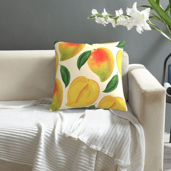 

pillow mango seamless pattern pillowcase printed cushion cover sofa waist