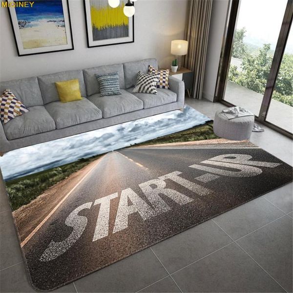 

carpets fashion highway road carpet for boy room teen mat anti-slip bath on the floor nordic rug bedroom kids