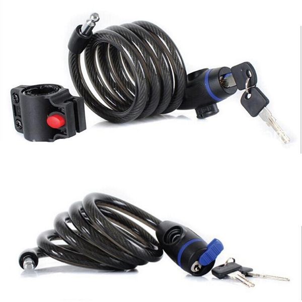 

bike locks lock anti theft bicycle accessories steel wire security cable road motorcycle equipment tool