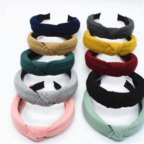 

gic south hedbnds kore'sfcil utumn nd winter tie knot cotton knitted color hoopfce mskyog south kore'sfcil msk autumn a, Silver