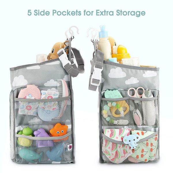 

storage bags baby diaper caddy and hanging organizers crib organizer organization for room hug