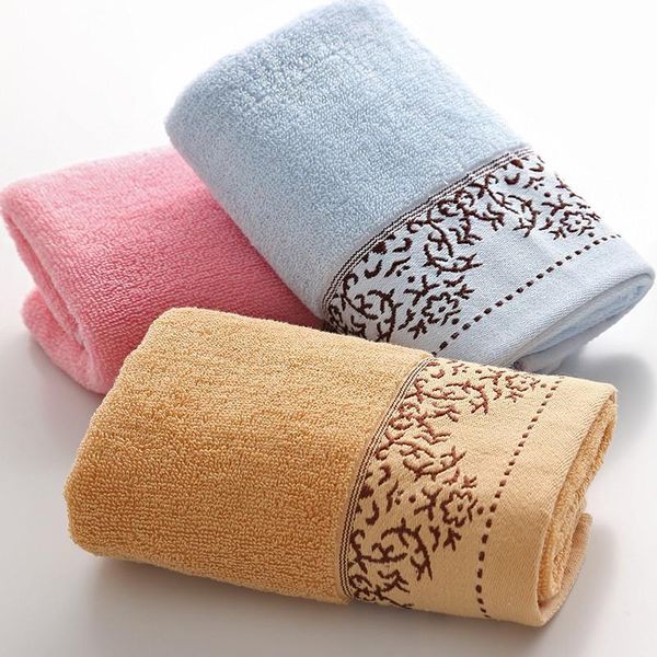 

towel pure cotton jacquard thickened soft face customization supermarket advertising gift 73*33 2pcs