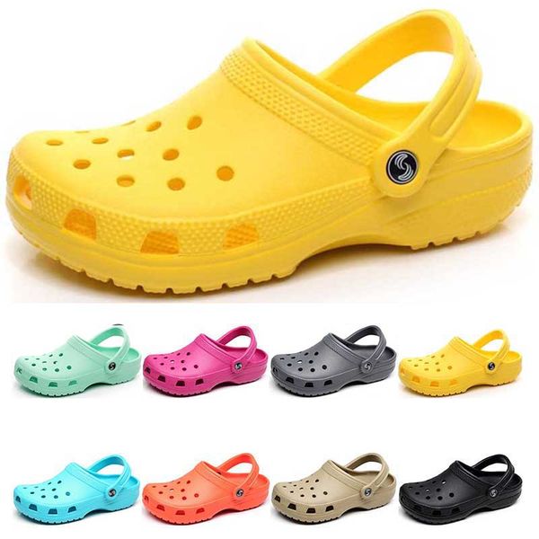 

380 hotsale fashion Sandals Slip On Casual Beach Waterproof Shoes men Classic Nursing Clogs Hospital Women Slippers Work Medical, 15 36-47