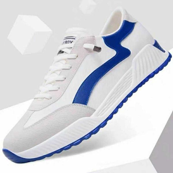 

men running shoes men's summer fashion 2021 new ice silk cloth sports casual small white student lace up men's shoes traniers snea