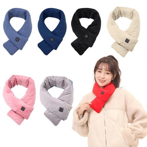 

scarves heating scarf innovative intelligent switch winter heated, Blue;gray