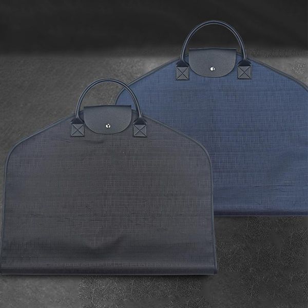 

toiletry kits oxford cloth dust cover hanging clothes bags suit nylon waterproof clothing bag folding men