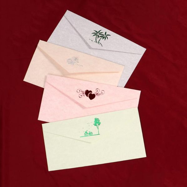 

gift wrap 16pcs retro envelope letter paper storage pouch writing greeting delicate postcard (beige, light pink, g