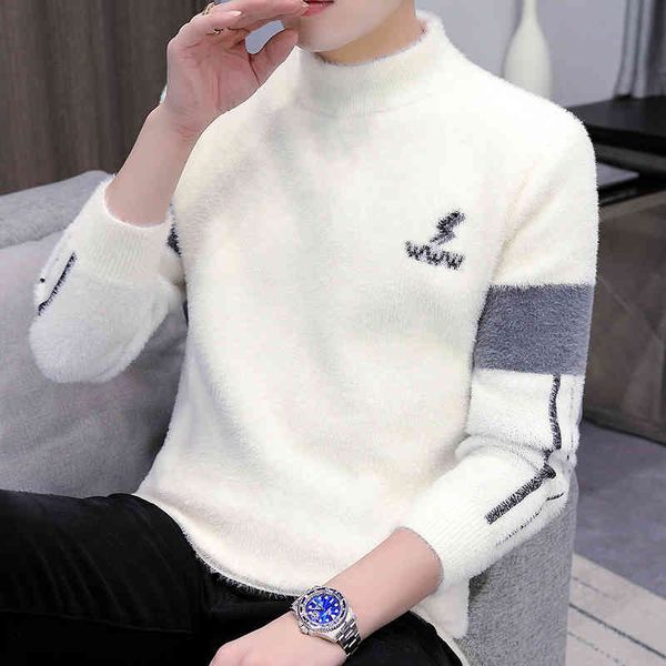 

drs up men's male fashion knit korean cloth clothing coat new year sweater, Black