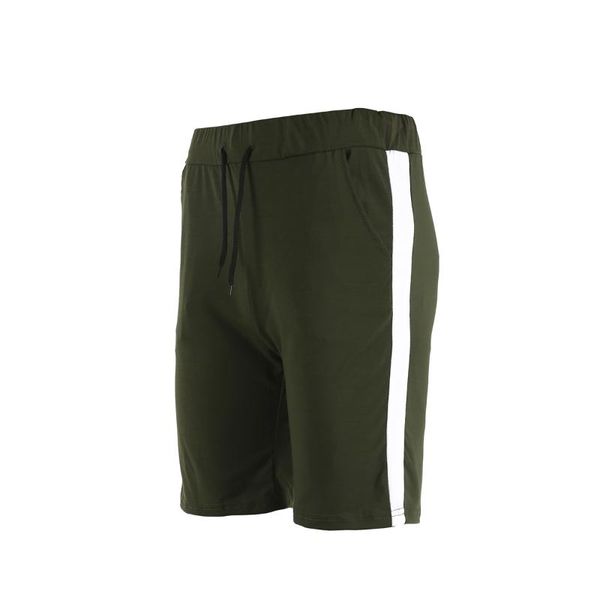 

men's shorts brand mens summer gym training workout sports casual clothing fitness running outfits 5 colors, White;black