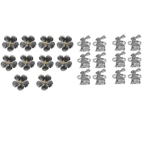 

napkin rings 12pcs ring holder with 10pcs wedding simple plum 5 petals lucky flower